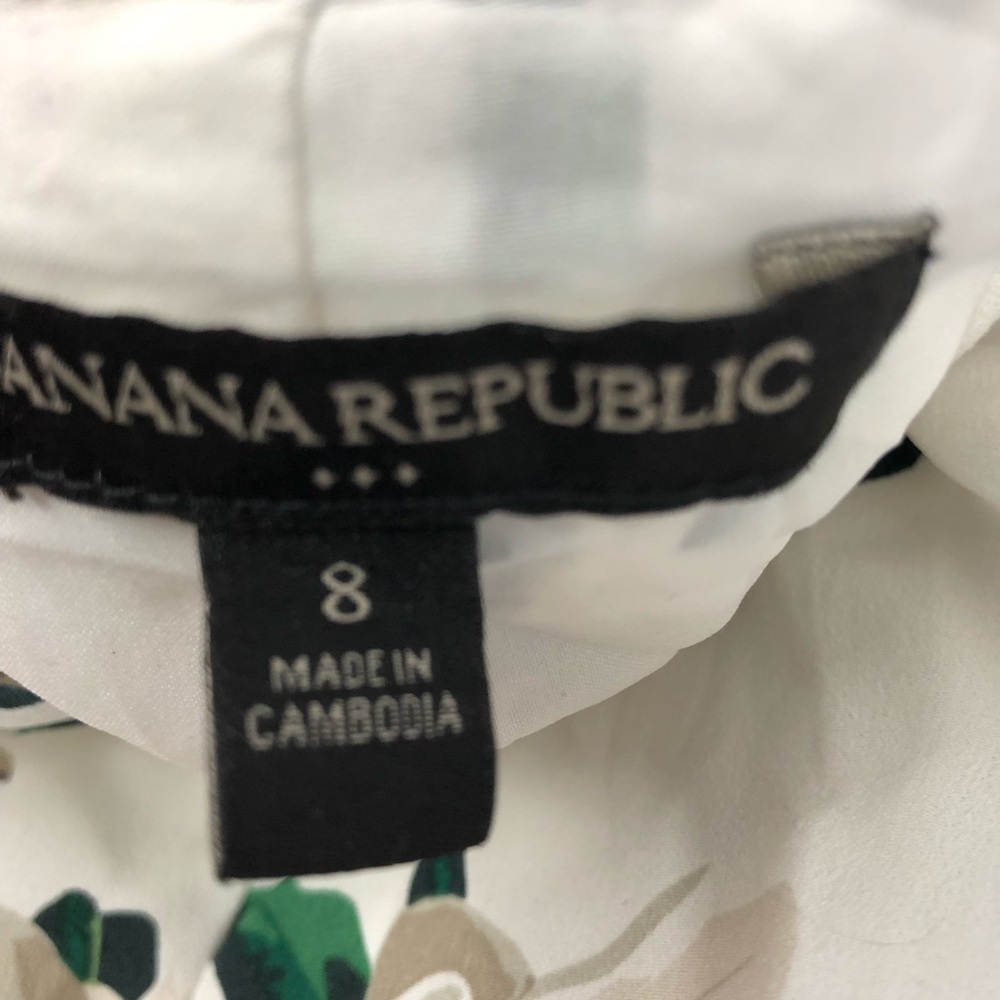 Banana Republic Factory Floral Maxi Dress Size 8 - Picture 16 of 16